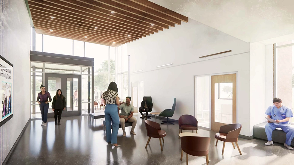 Health Sciences Building Interior