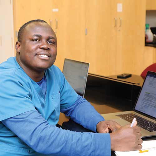 male nursing student